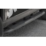 Musso Running Boards - Black Tubular - Double Cab
