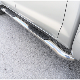 Ford Ranger Foot Walk - Stainless Tubulars - (Double Cab 2009 to 2011)