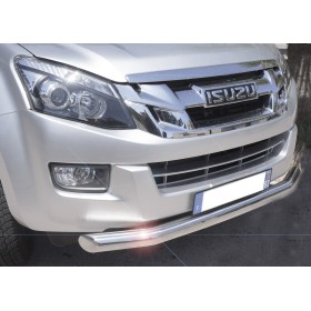 Paraurti D Max - Barra di Protezione in Acciaio Inox - RT50 dal 2012 al 2020