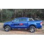 Ford Ranger DumpSter Cover - Multiposition + Roll Bar - (Double Cab)