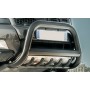 Barras de protección Ford Ranger - Acero inoxidable negro reforzado - Homologado - Doble Super Cabina