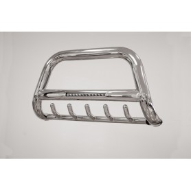 Ford Ranger Ox Guard - Stainless steel + LEDS - Homologated-Double and Super Cab