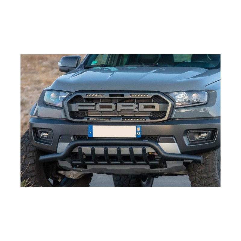 Ford Ranger Claws Ford Ranger Bumpers - With Black Stainless Steel Claws - from 2012 to 2022