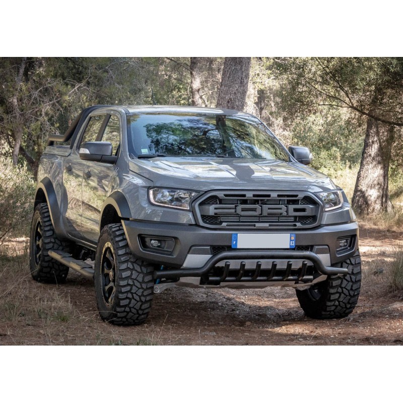 Ford Ranger Claws Ford Ranger Bumpers - With Black Stainless Steel Claws - from 2012 to 2022