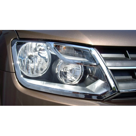 Amarok Wheel Covers - Chrome Headlight Frames - from 2010 to 2015