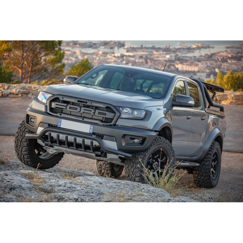 Ford Ranger Claws Ford Ranger Bumpers - With Black Stainless Steel Claws - from 2012 to 2022