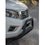 Navara Ox Guard - Reinforced Black Stainless Steel - Approved - NP300