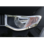 Enjoliveurs L200 - Entourages Phares Chrome - (avant 2010)