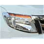 Copricerchi Ford Ranger - Contorni fari cromati - dal 2012 al 2015