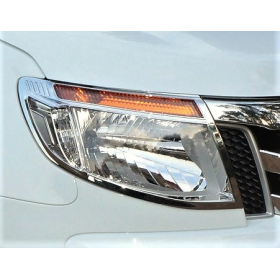 Enjoliveurs Ford Ranger - Entourages Phares Chrome - de 2012 à 2015