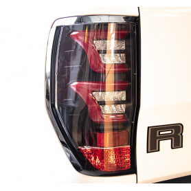 Ranger LED-Leuchten - Schwarzer Hintergrund - Klares Glas
