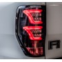 Feux Leds Ford Ranger - Fond Noir - Verre Clair - Ranger de 2012 à 2022