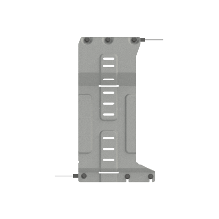 Ford Ranger Gearbox Armor - 6mm Alu - from 2016