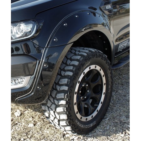 Elargisseurs d'Ailes Ford Ranger - Noir Panthere - Scala - 2016 à 2019