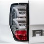 Feux LED Ford Ranger - Fond Chrome - Verre Fumé - de 2012 à 2022