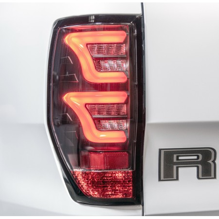 Feux Leds Ford Ranger - Fond Noir - Verre Clair - Ranger de 2012 à 2022