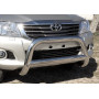 Hilux Ox Guard - Stainless Steel - Homologated - Vigo Double and Extra Cabin