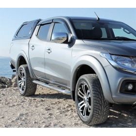 L200 Running Boards - Stainless Steel Tubular - Double Cab from 2016