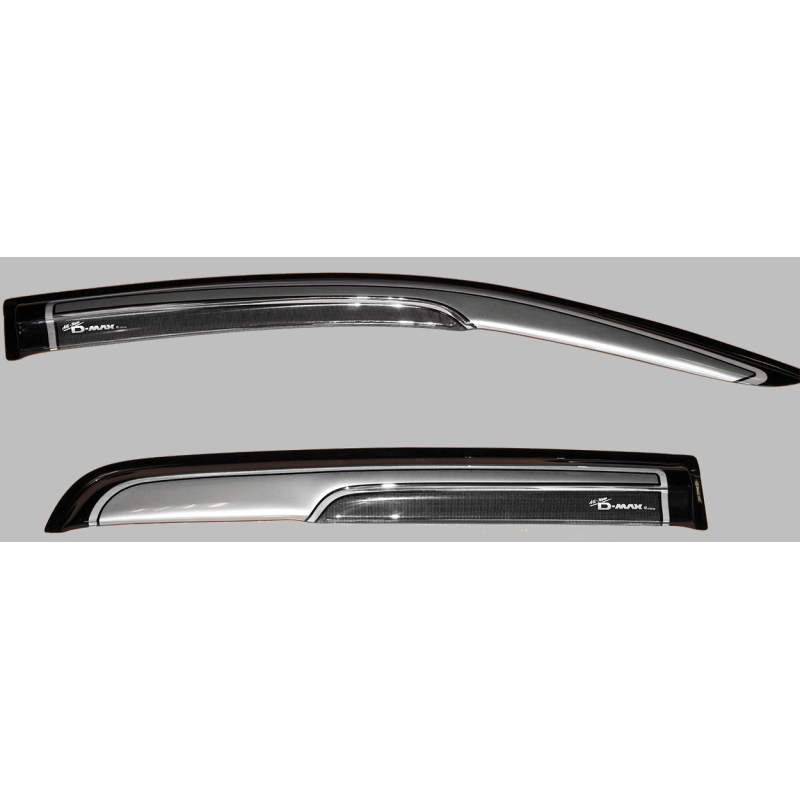 Deflectores De Aire Negros Para Peugeot 307 5 Puertas/SW 2001-2008 - Vidrio Acrílico, Reduce Ruido Y Entrada De Lluvia