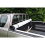 Hilux Soft Tarpaulin - Compatible Ladder Door - Extra Cab for 2016+