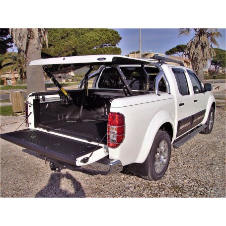 Cover Benne Navara - Multiposition - Roll Bar Inox - Double Cab