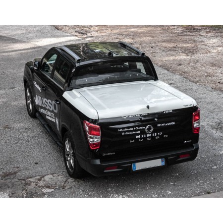 Couvre Benne Musso - Classic + Roll Bar Inox - Double Cab