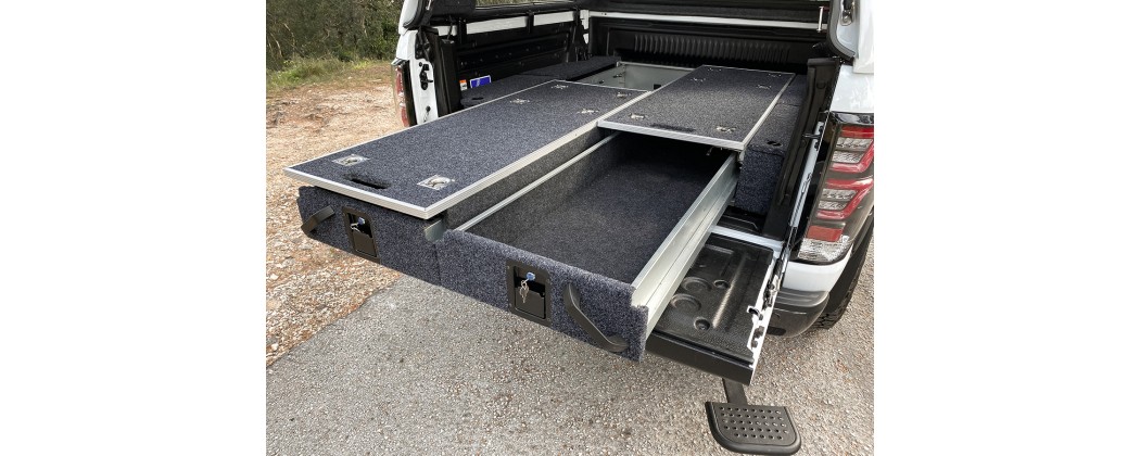 Ford Ranger Laderaumschubladen - Alle Ranger Laderaumschubladen | Accessoires4x4.com