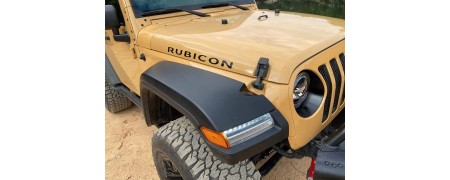Kotflügelverbreiterungen Jeep Wrangler - Alle Wrangler Kotflügelverbreiterungen | Accessoires4x4.com
