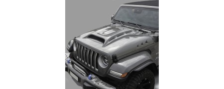Jeep Wrangler Motorhaube - Alle Wrangler Motorhauben | Accessoires4x4.com