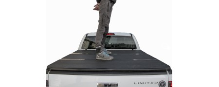 Ford Ranger Deck Cover - Folding Lift and Roll Cover Rigid | Accessoires4x4.com